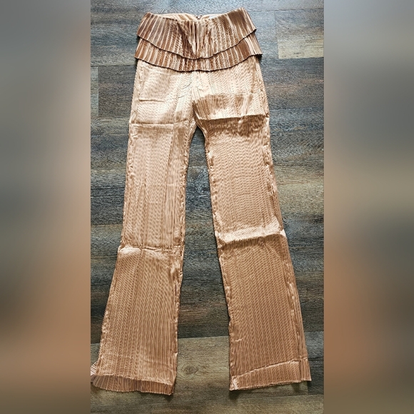 Andrea Iyamah Linea Pants In Toffee S - Picture 1 of 8